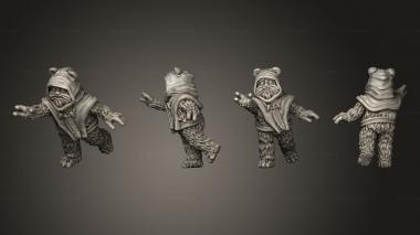 Military figurines Anvil Rage Crew 3 rope operator 3d model