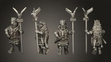Military figurines AQUILIFER A 3d model