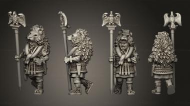 Military figurines AQUILIFER B 3d model