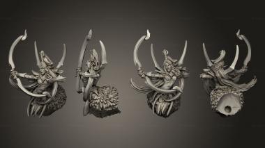 Military figurines Arachnites Choosen Warrior B 3d model