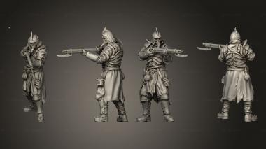 Military figurines Arakhan Quicksilvereye 002 3d model