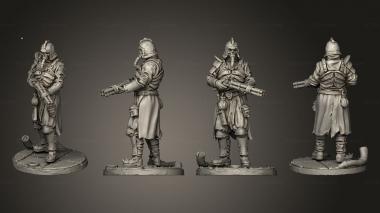 Military figurines Arakhan Quicksilvereye 004 3d model