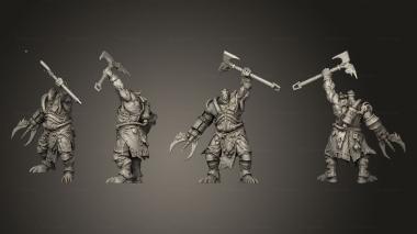 Military figurines Arakhan Quicksilvereye 005 3d model