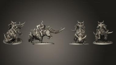 Military figurines Araki Axe Idle 3d model