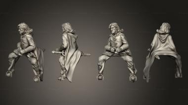Military figurines Aranglor Mounted 3d model