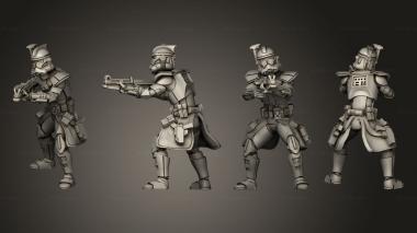 Military figurines ARC Carbine 1 003 3d model