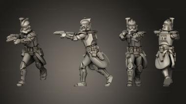 Military figurines ARC Carbine 1 004 3d model