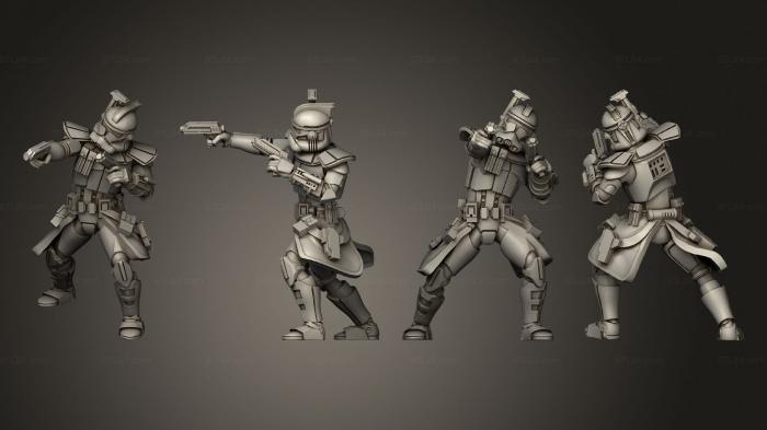 Military figurines (ARC Carbine 1 005, STKW_2566) 3D models for cnc