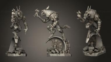 Military figurines Auric Lintor Professor 3d model