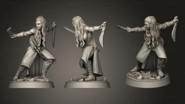 Military figurines Aurielee 3d model