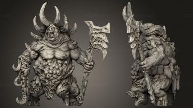 Military figurines Blood Brand Hellspawn Minos 3d model