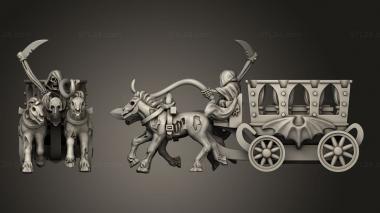 Military figurines baleful carriage roof 3d model