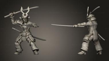 Military figurines Ballista walk 3d model