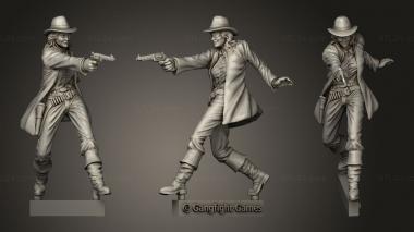 Military figurines Bandit 3d model