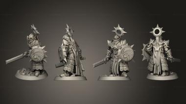 Military figurines Arch Knight Swordsman 3d model