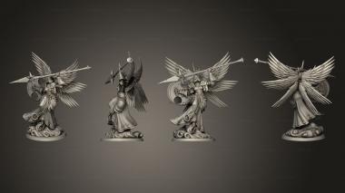 Military figurines Archangels Courage Arm L 3d model