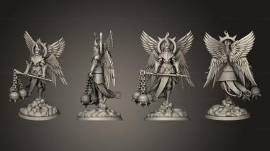 Military figurines Archangels Justice Arm 3d model