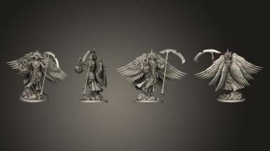 Military figurines Archangels Temperance Base 3d model