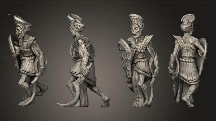 Military figurines (Archer Unbased 003, STKW_2642) 3D models for cnc