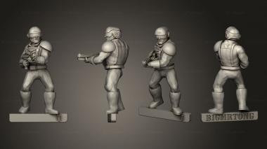 Military figurines Corpifles 3d model