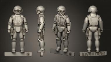 Military figurines Hsentry 3d model