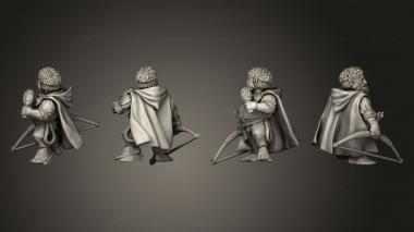 Military figurines Archer 21 3d model
