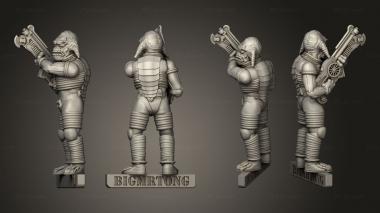 Military figurines Mangalore Mercs 3d model