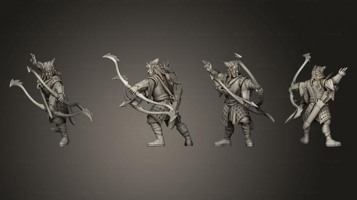 Military figurines (Archer 24, STKW_2666) 3D models for cnc