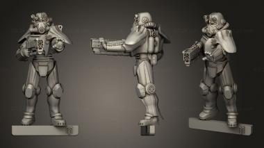 Military figurines Power Hour 3d model
