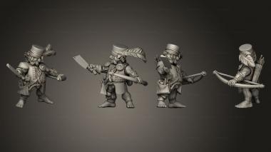 Military figurines Archer 26 3d model