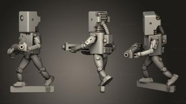 Military figurines Sdroid 3d model