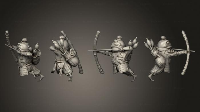 Military figurines (Archer 27, STKW_2669) 3D models for cnc
