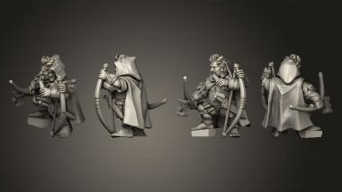 Military figurines Archer 28 3d model