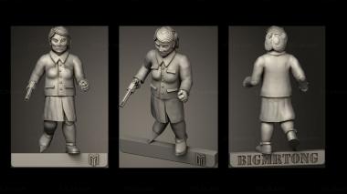 Military figurines Spectre Henchman 3d model