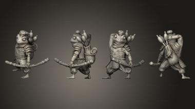 Military figurines Archer 30 3d model