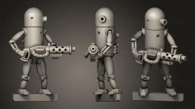 Military figurines Tdroids Tdroid 3d model