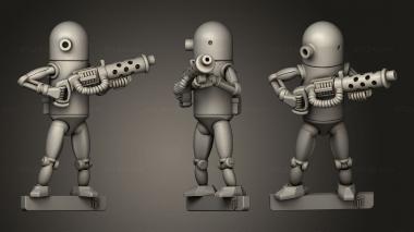 Military figurines Tdroids Tdroid 3d model