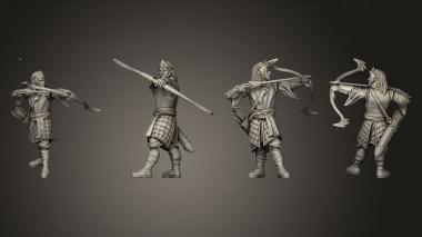 Military figurines Archer 34 3d model