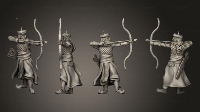Military figurines (Archer 35, STKW_2677) 3D models for cnc