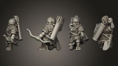 Military figurines Archer 36 3d model