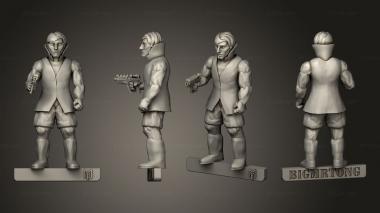 Military figurines Zorg 3d model