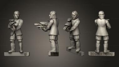 Military figurines Zorg 3d model