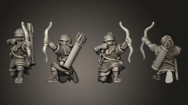 Military figurines Archer 38 3d model