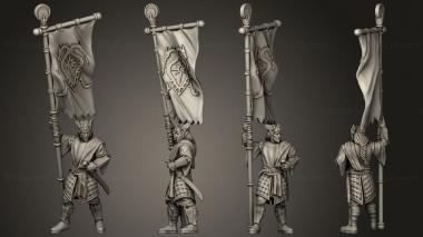 Military figurines Archer 39 3d model