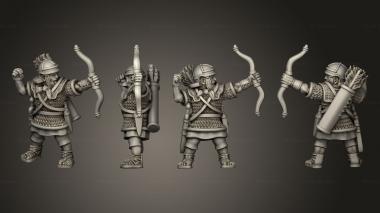 Military figurines Archer 40 3d model