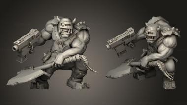 Military figurines BLA BOYS 3d model