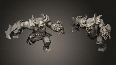 Military figurines BLA BOYS BOSS BIG CHOPPA 3d model