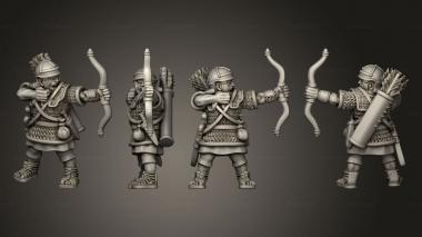 Military figurines Archer 41 3d model