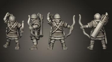 Military figurines Archer 42 3d model