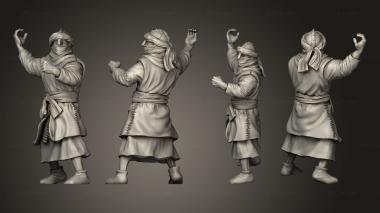 Military figurines Black Guard 3d model